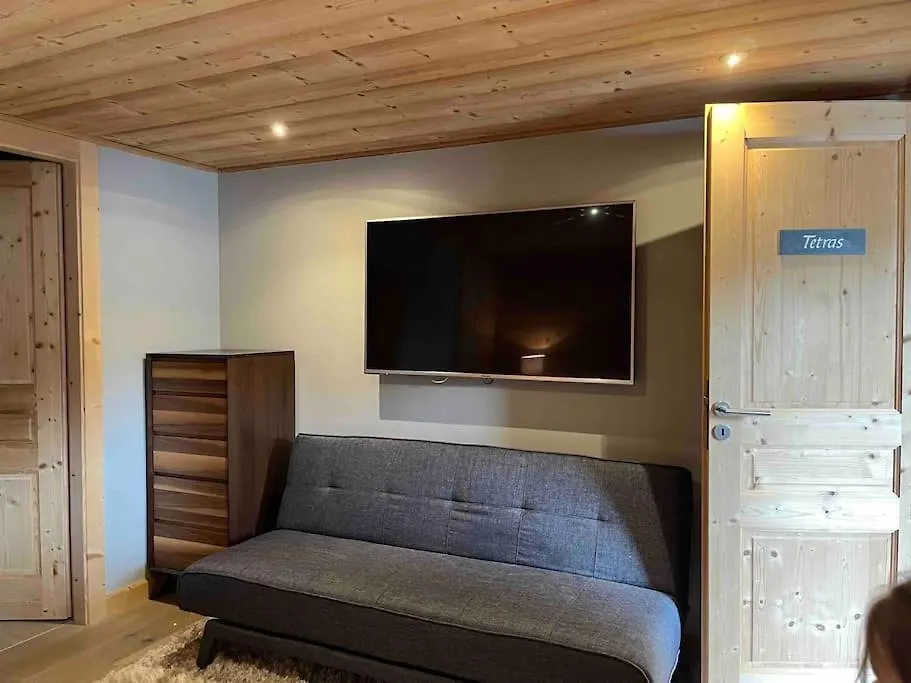 Chalet Balata - Charming Chalet With Hot Tub And Views Villa La Cote d'Arbroz 0*,  France