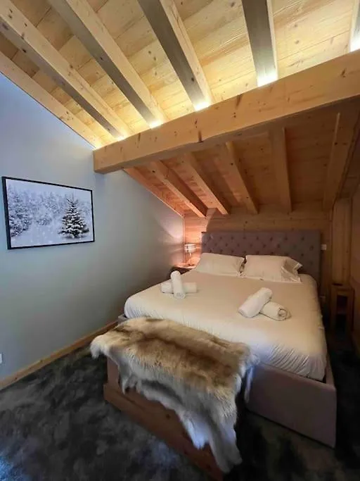 Chalet Balata - Charming Chalet With Hot Tub And Views Villa La Cote d'Arbroz