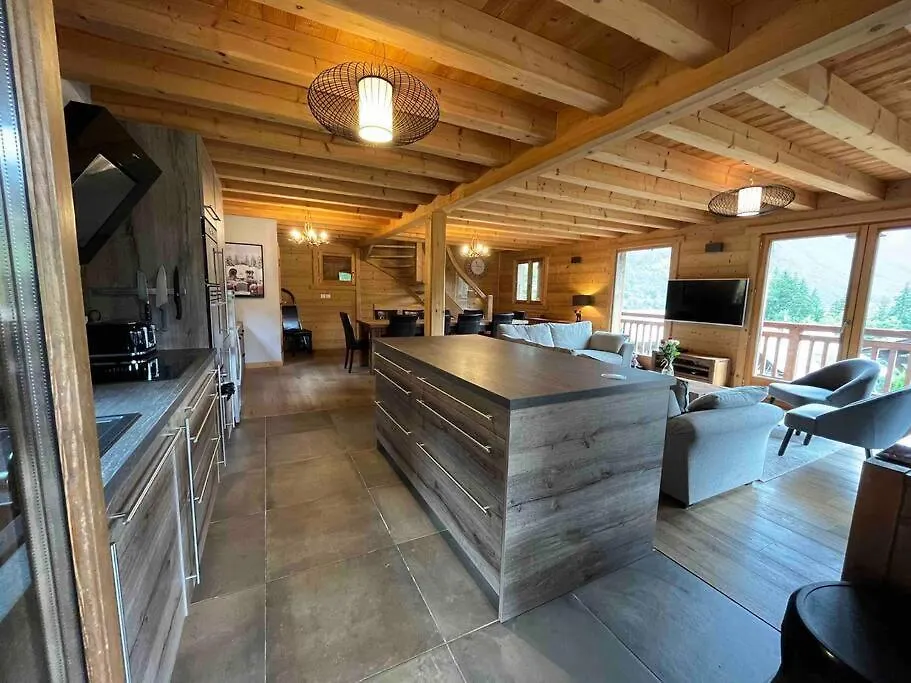 Chalet Balata - Charming Chalet With Hot Tub And Views Villa La Cote d'Arbroz France